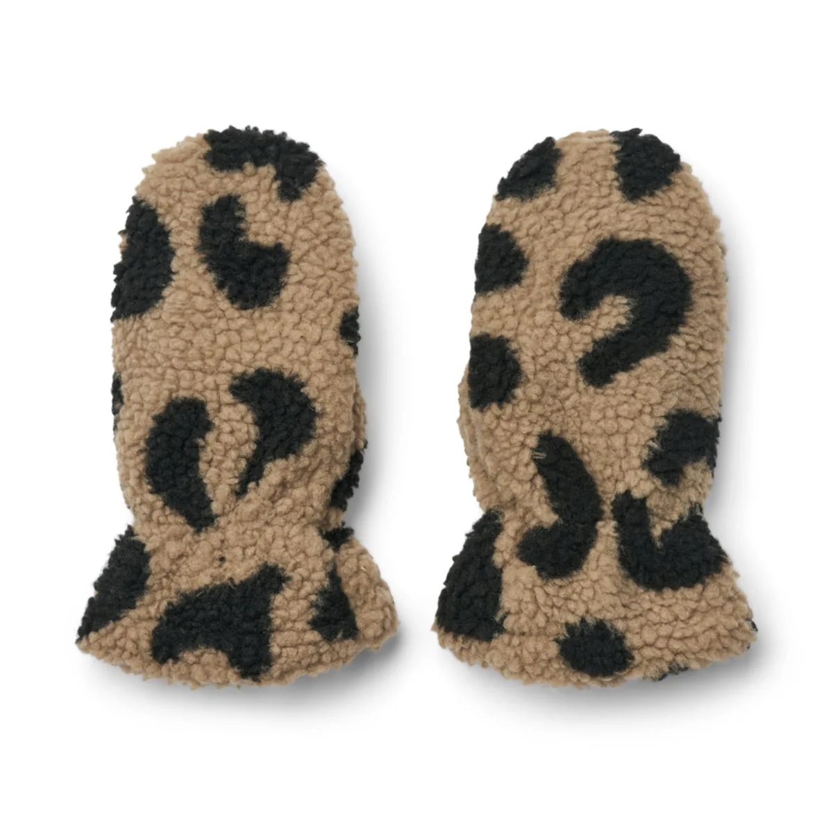 GRETHE Pile Mittens - Mega leo / Oat mix