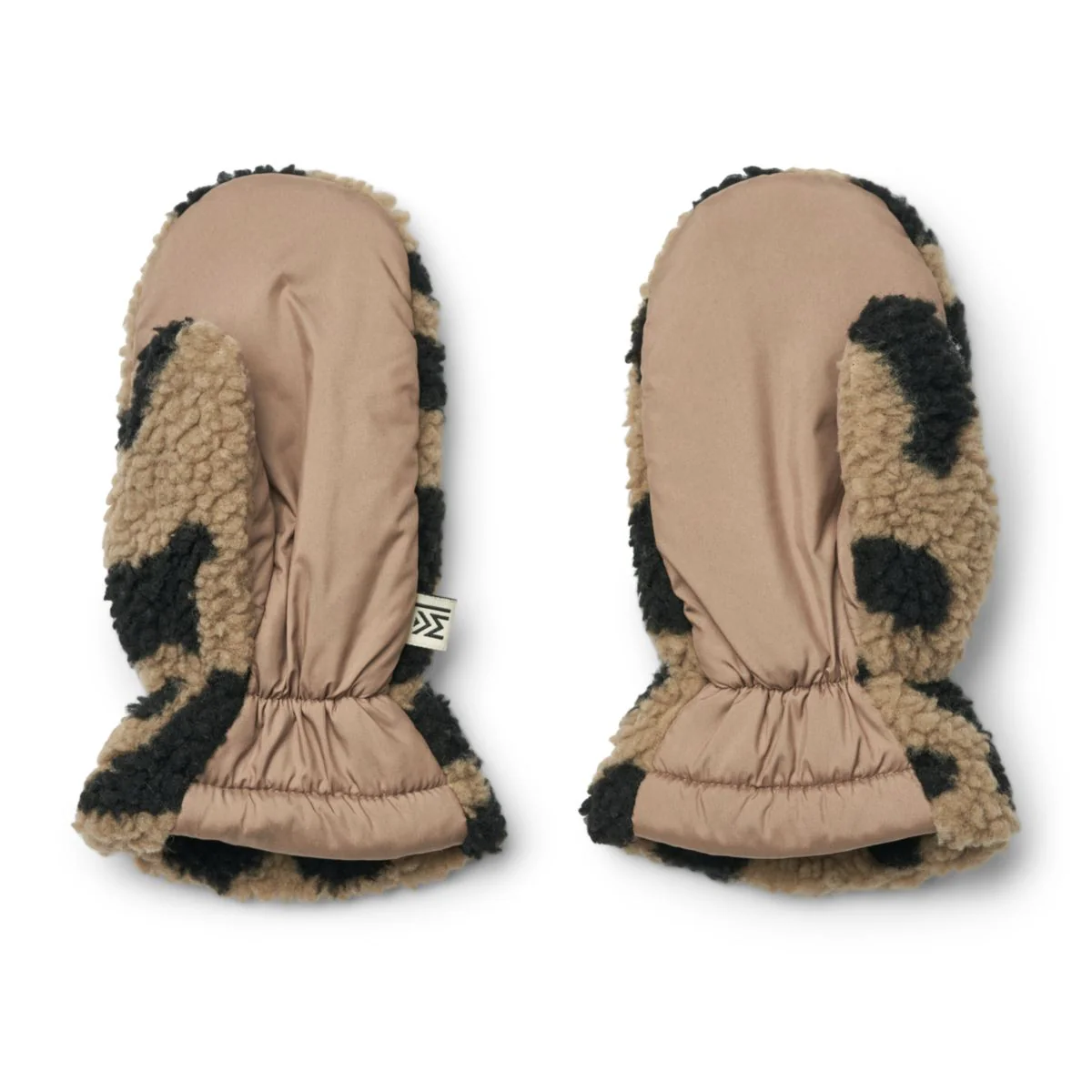 GRETHE Pile Mittens - Mega leo / Oat mix - Image 2