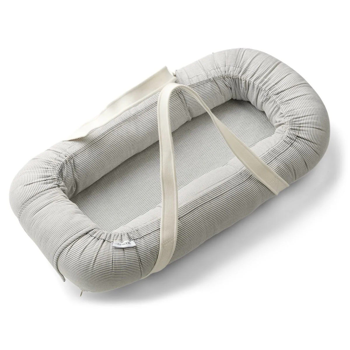 Gro Striped Baby lift - Y/D stripe: Blue wave/creme de la creme