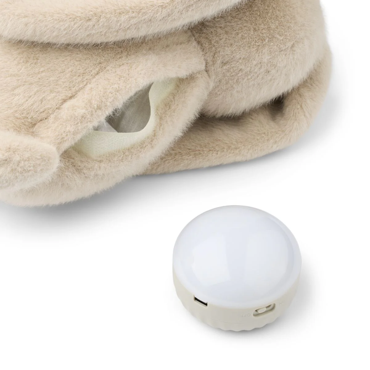 Hattie Rabbit Humming Teddy - Mist - Image 4