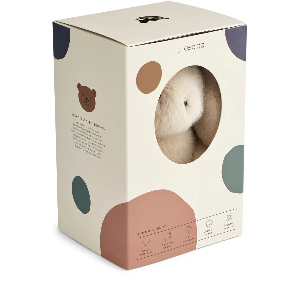 Hattie Rabbit Humming Teddy - Mist - Image 5