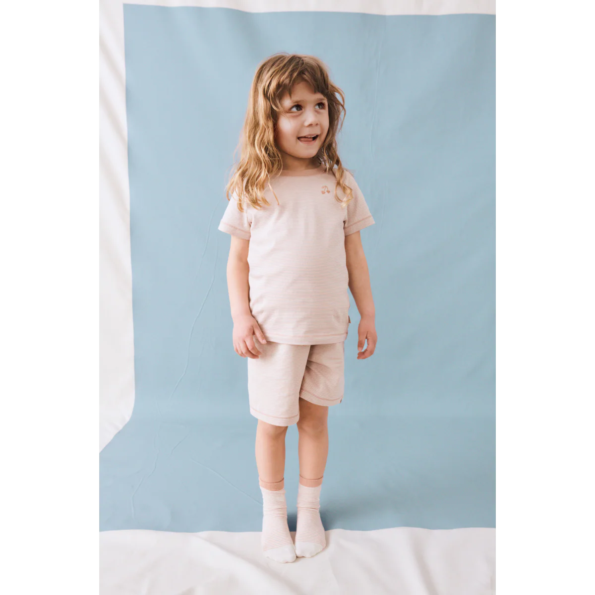 Ilford Striped Set - Y/D Sandy / Pale tuscany stripe - Image 6