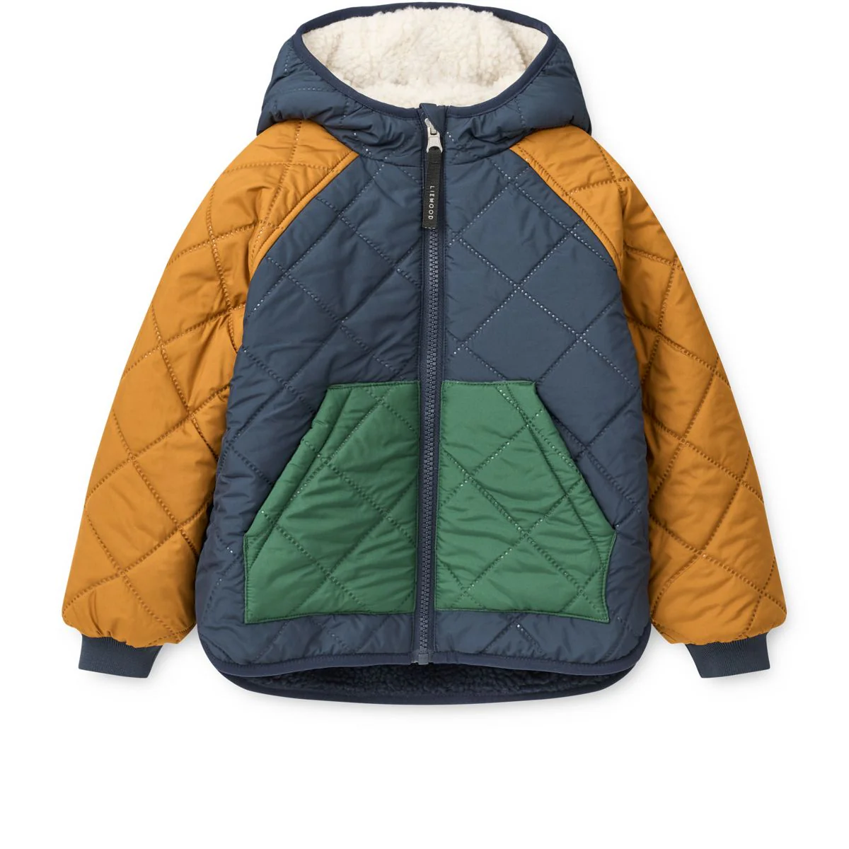 Jackson Reversible Jacket - Classic navy multi mix - Image 3