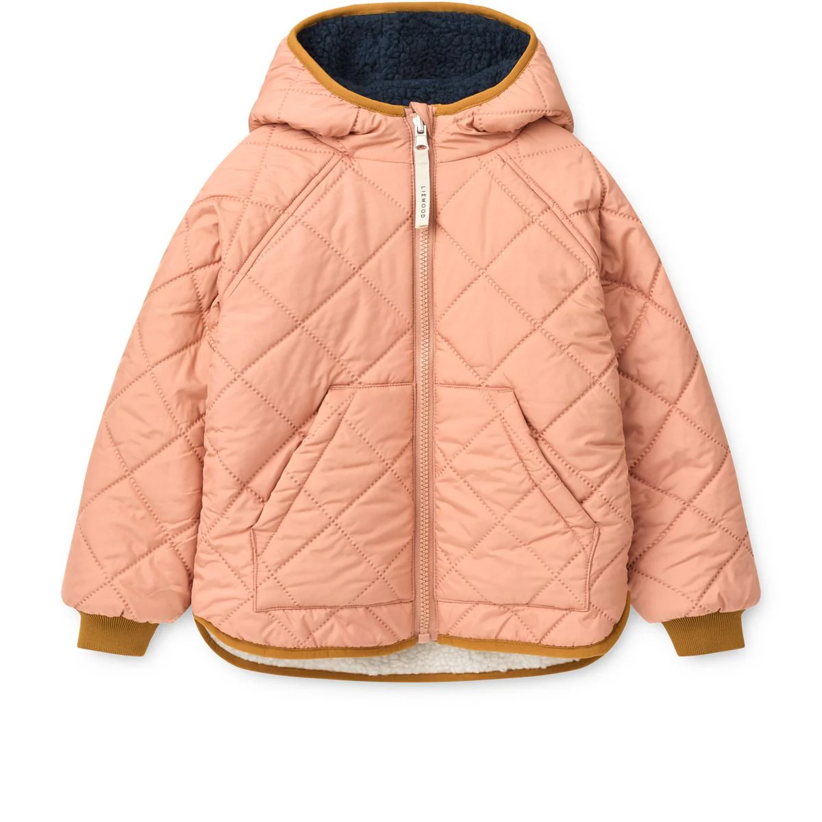 Jackson Reversible Jacket - Tuscany rose / Midnight navy - Image 5