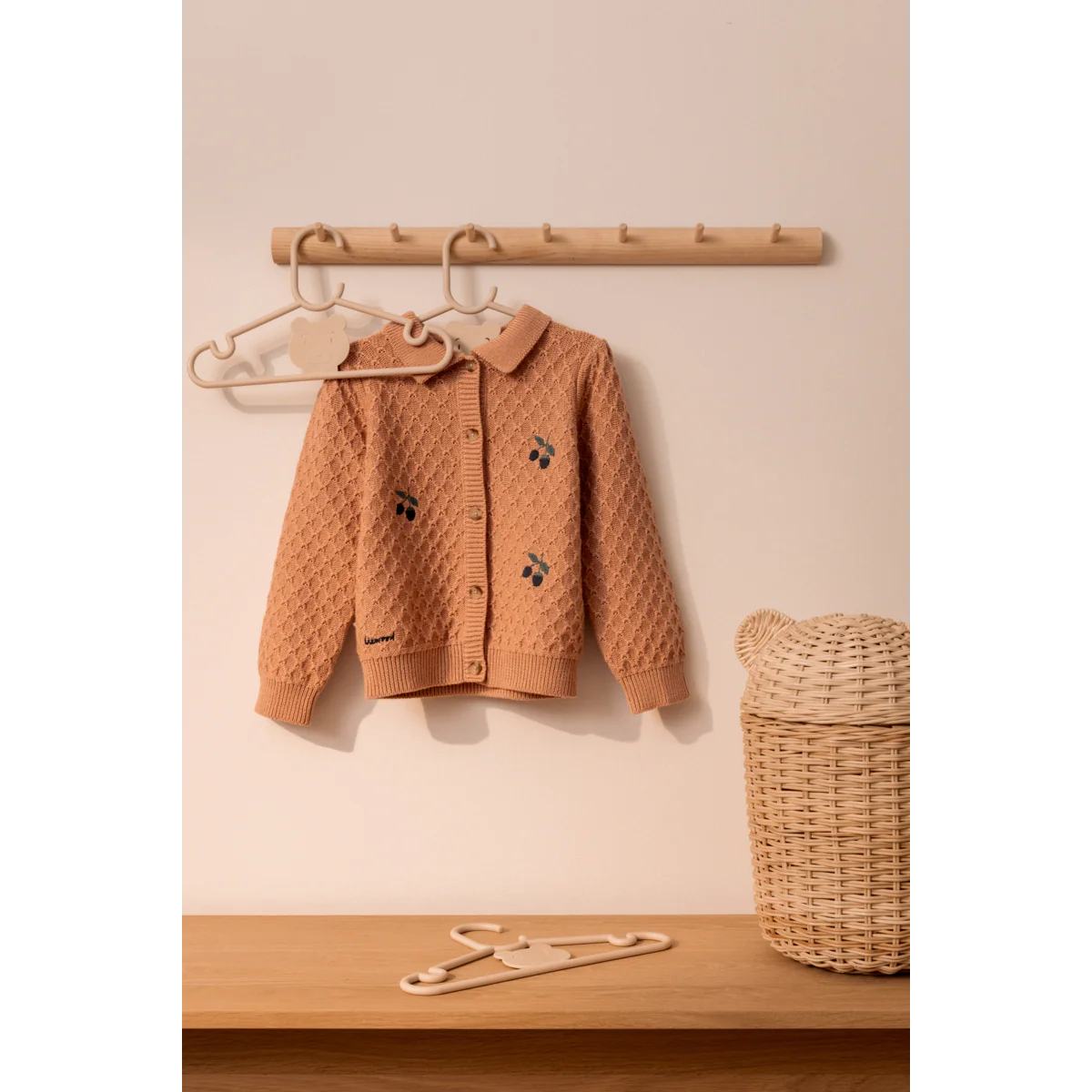 Jane Knit Cardigan - Pale tuscany - Image 4