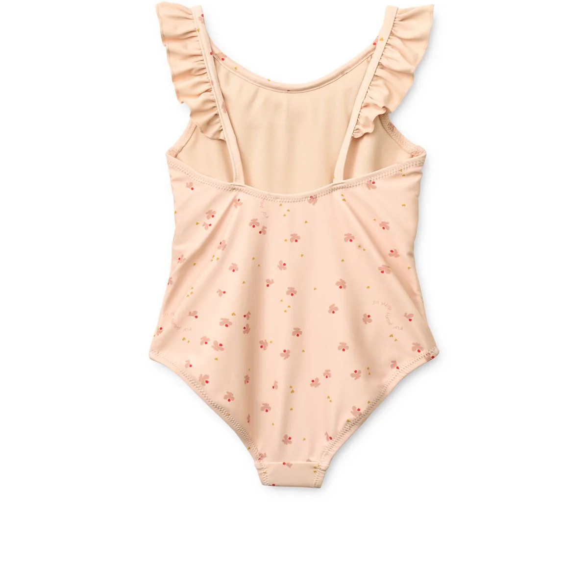 Kallie printed ruffle swimsuit - Mini Butterfly / Apple blossom - Image 2