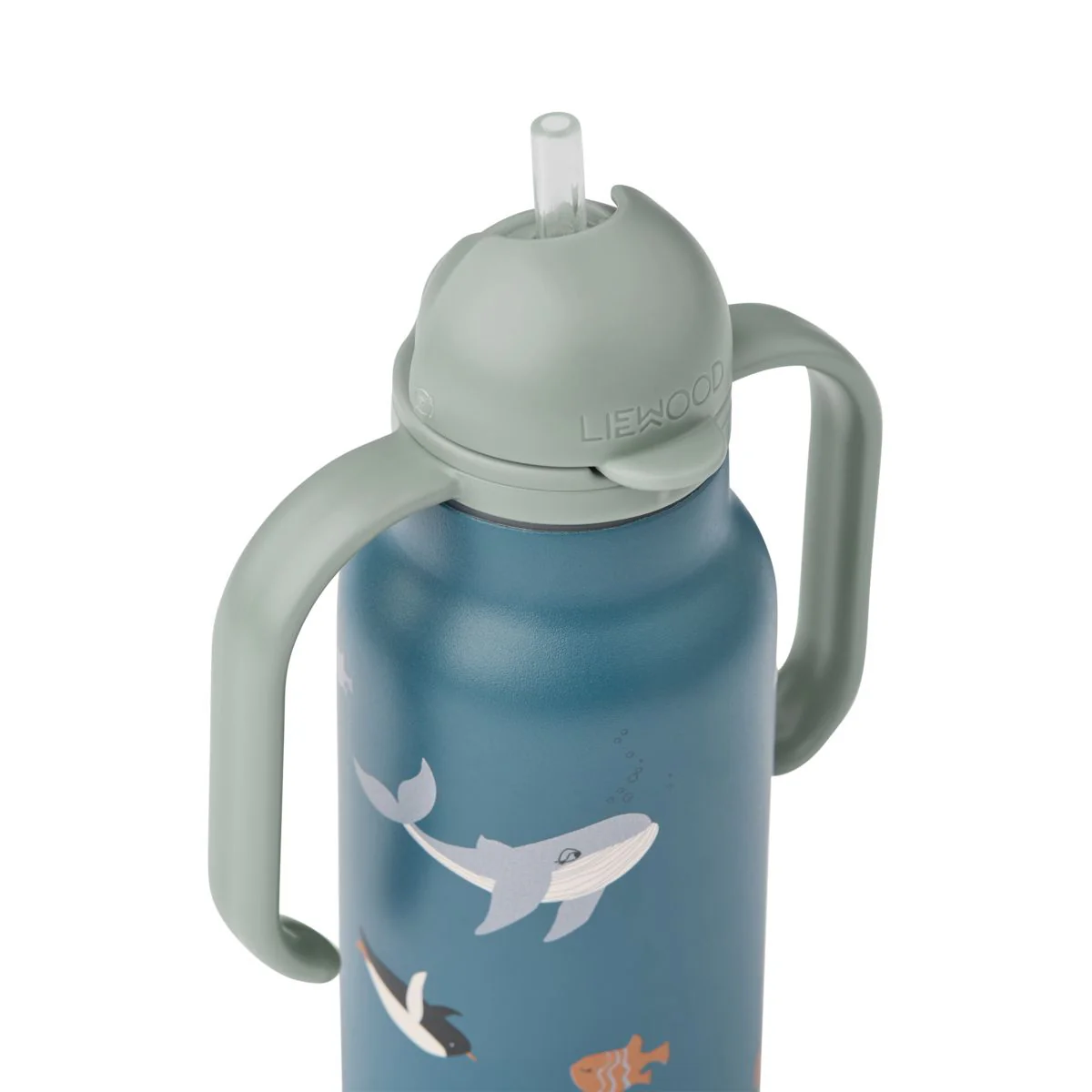 KIMMIE Steel Water Bottle 250 Ml - Arctic Sea /  Ocean view - Image 2