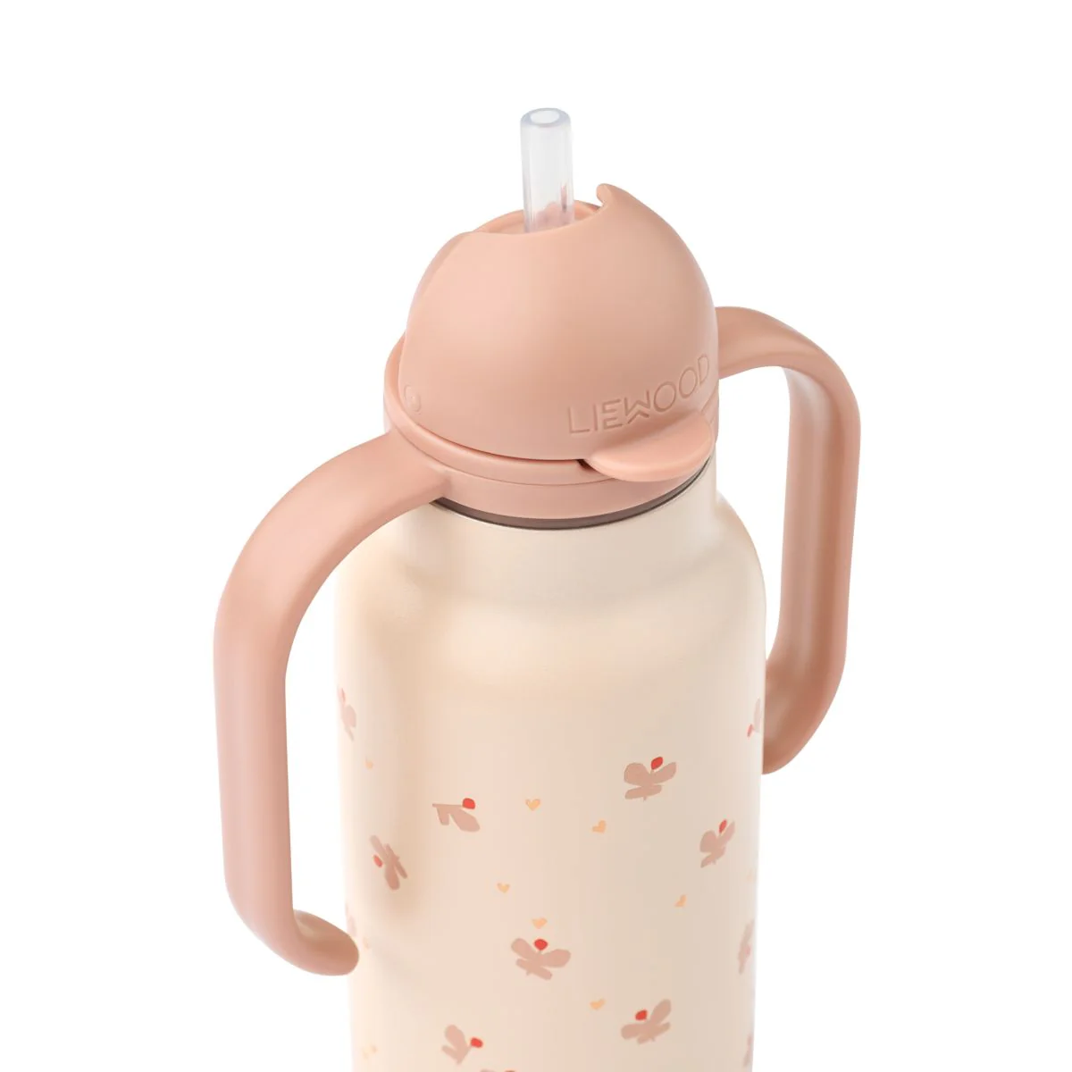 KIMMIE Steel Water Bottle 250 Ml - Mini Butterfly / Apple blossom - Image 3