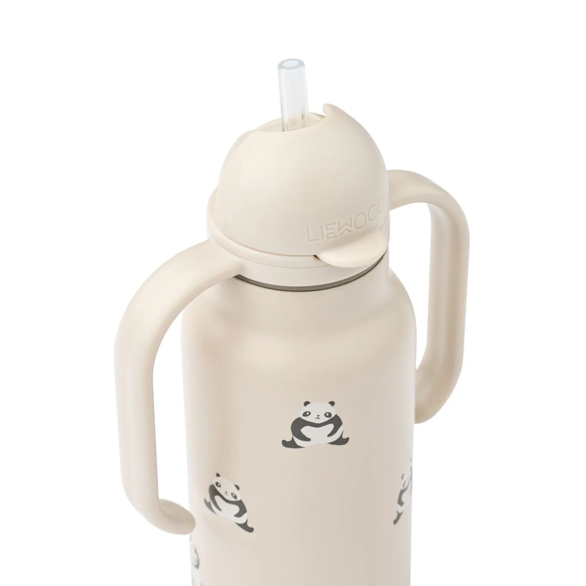 KIMMIE Steel Water Bottle 250 Ml - Mini panda / Sandy - Image 3