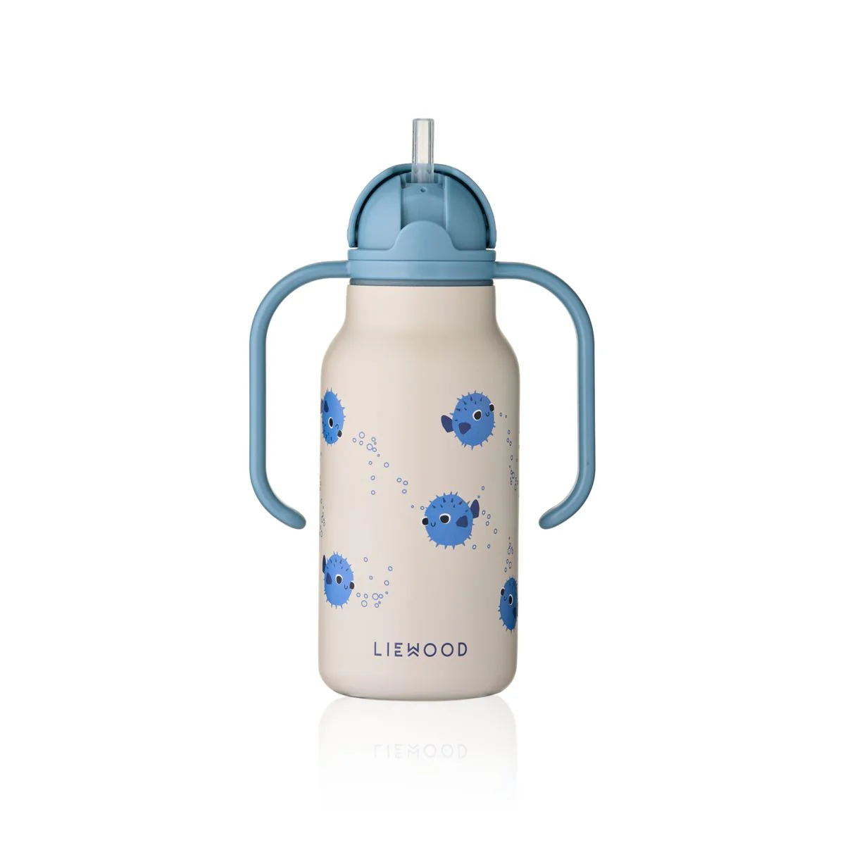 KIMMIE Steel Water Bottle 250 Ml - Pufferfish / Sandy - Image 2