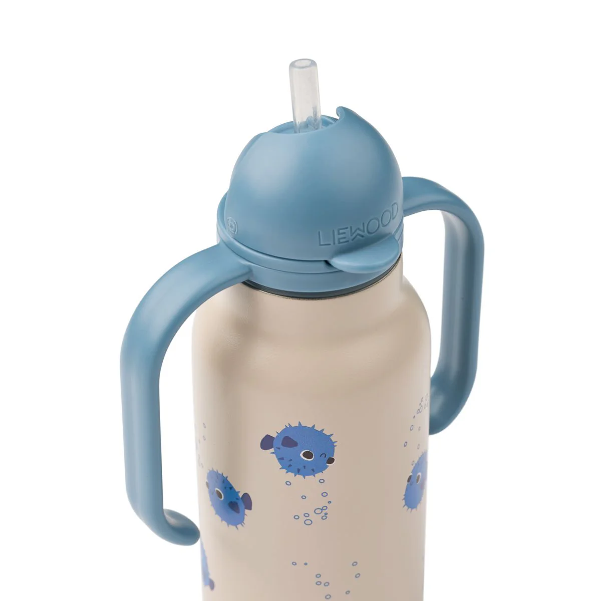 KIMMIE Steel Water Bottle 250 Ml - Pufferfish / Sandy - Image 3