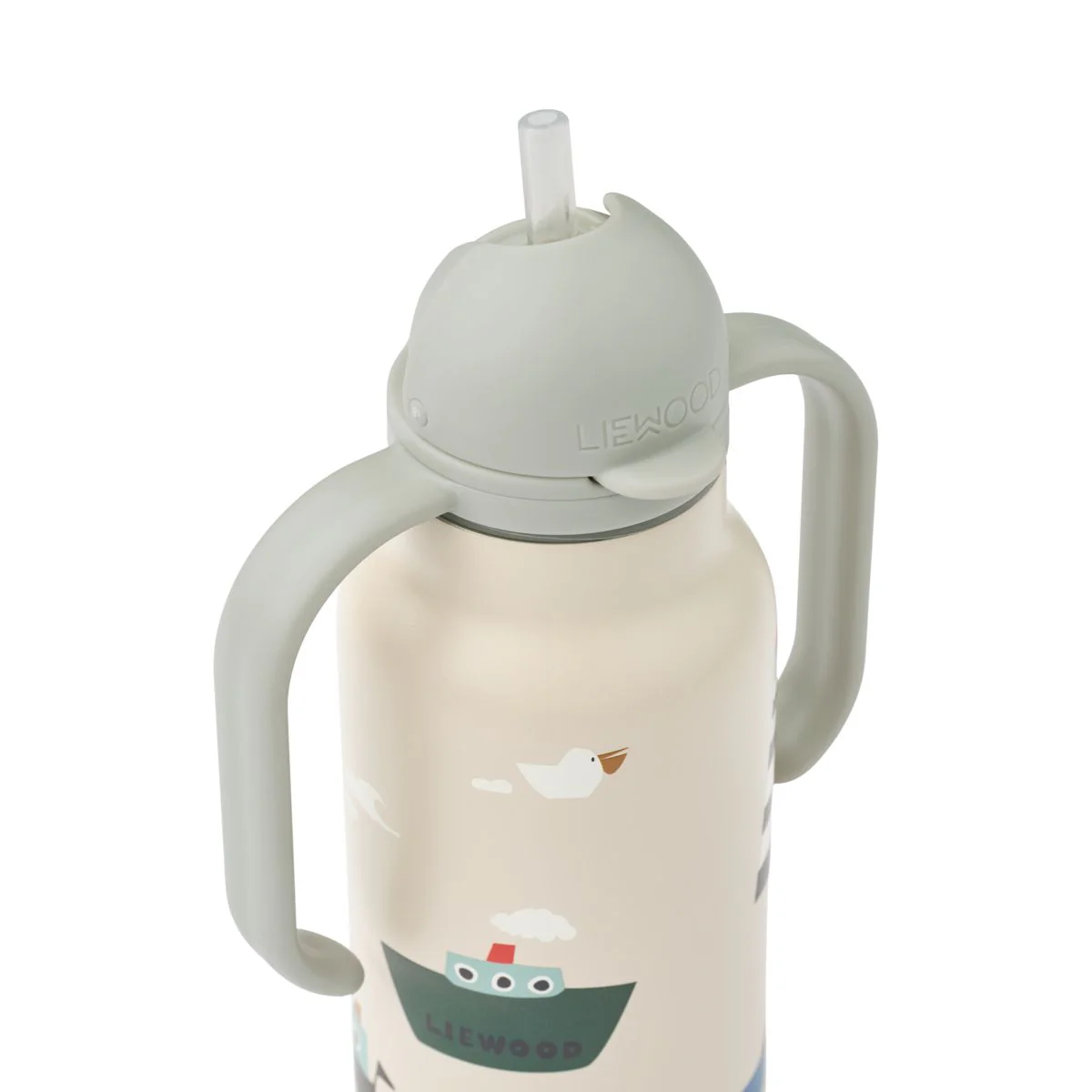 KIMMIE Steel Water Bottle 250 Ml - Sailing / Sandy - Image 3