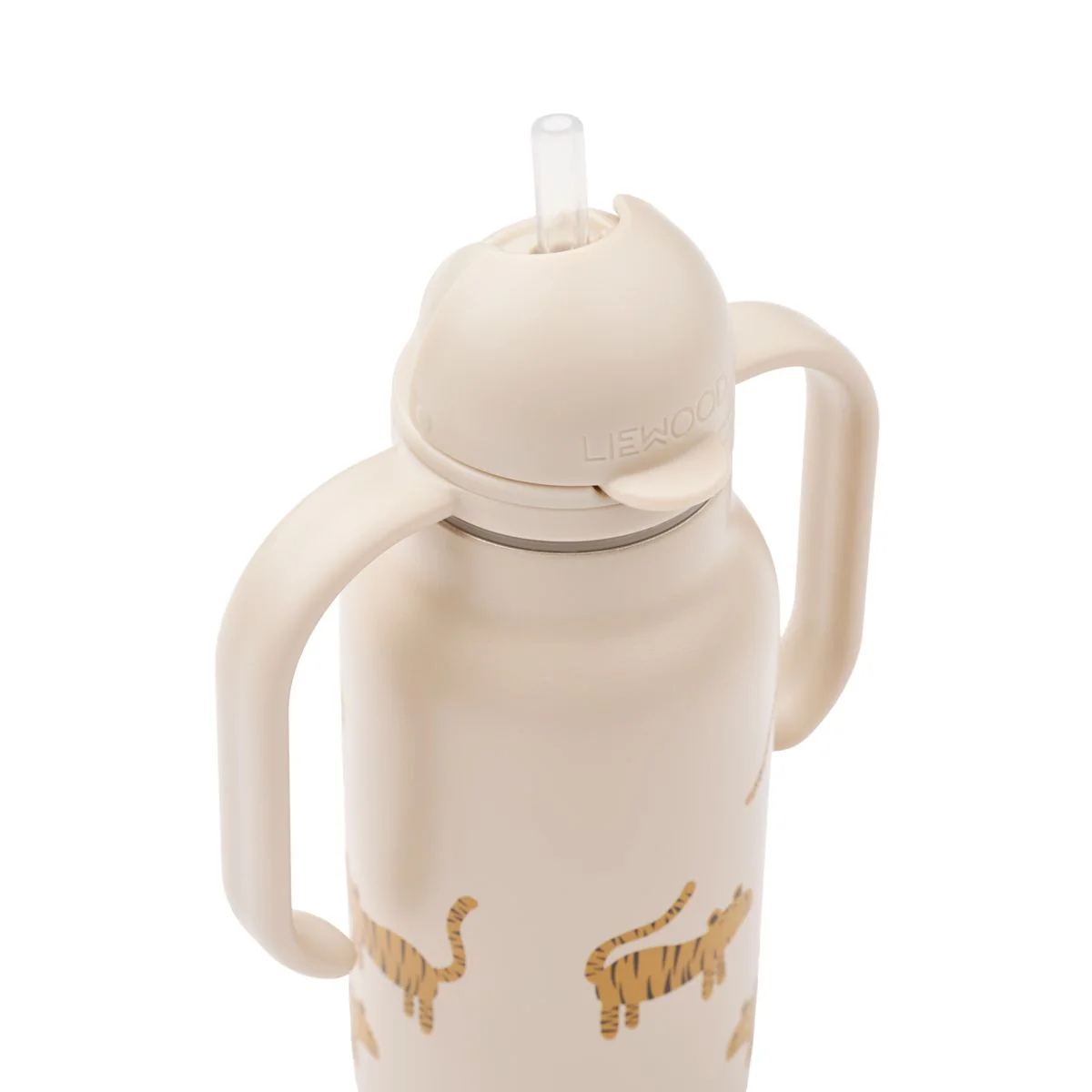 KIMMIE Steel Water Bottle 250 Ml - Tiger / Sandy - Image 2