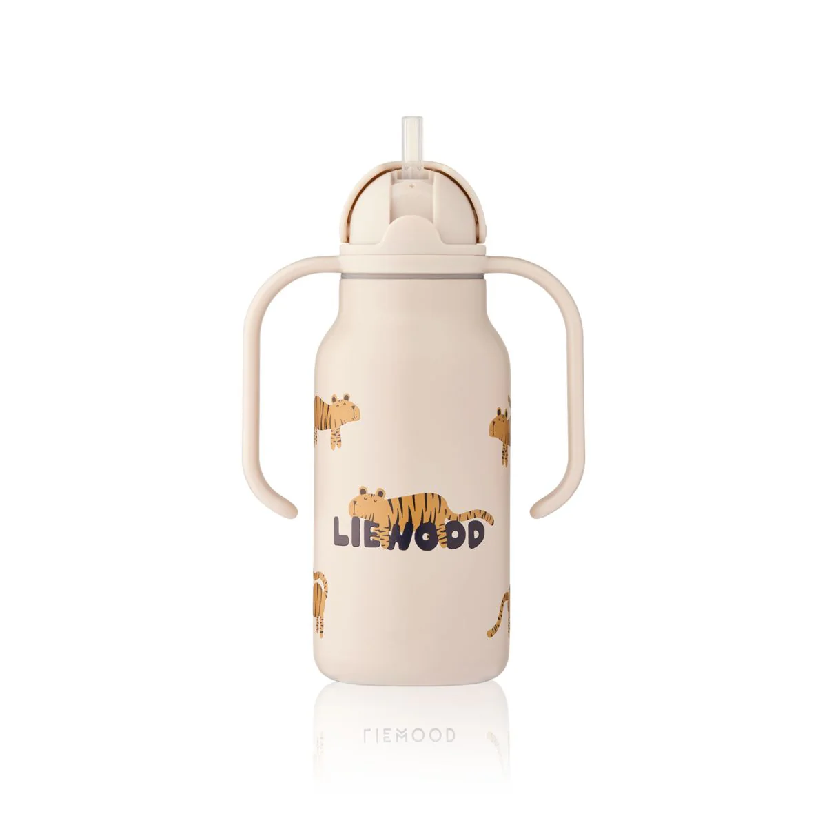 KIMMIE Steel Water Bottle 250 Ml - Tiger / Sandy - Image 3