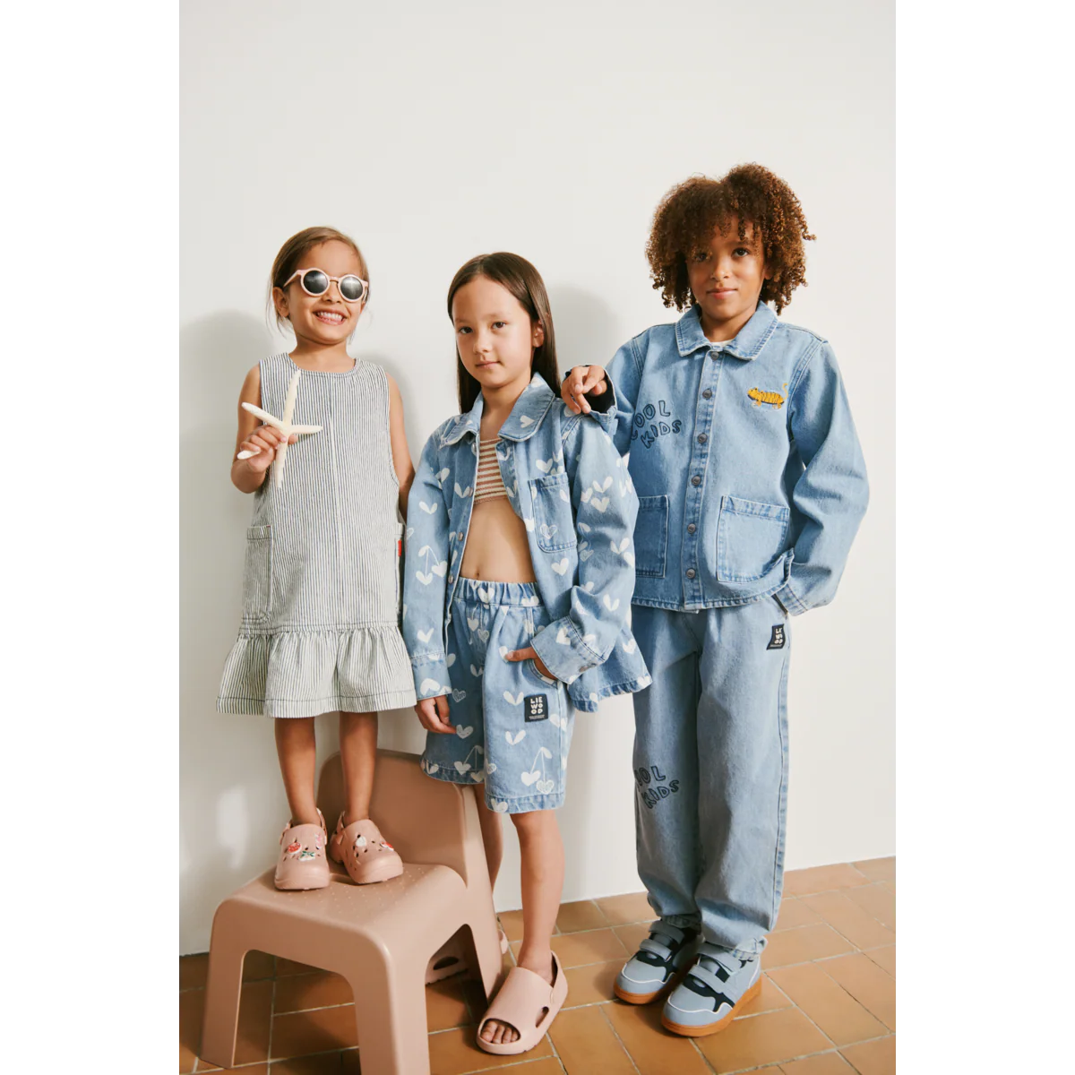 Kinsley Denim Overshirt - Cool kids / Light blue denim - Image 4