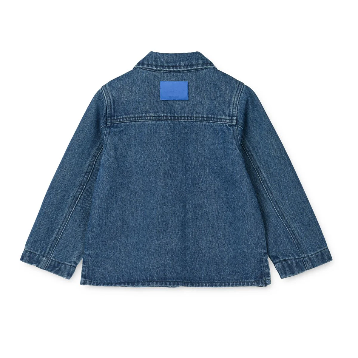 Kinsley Denim Overshirt - Medium blue denim - Image 2