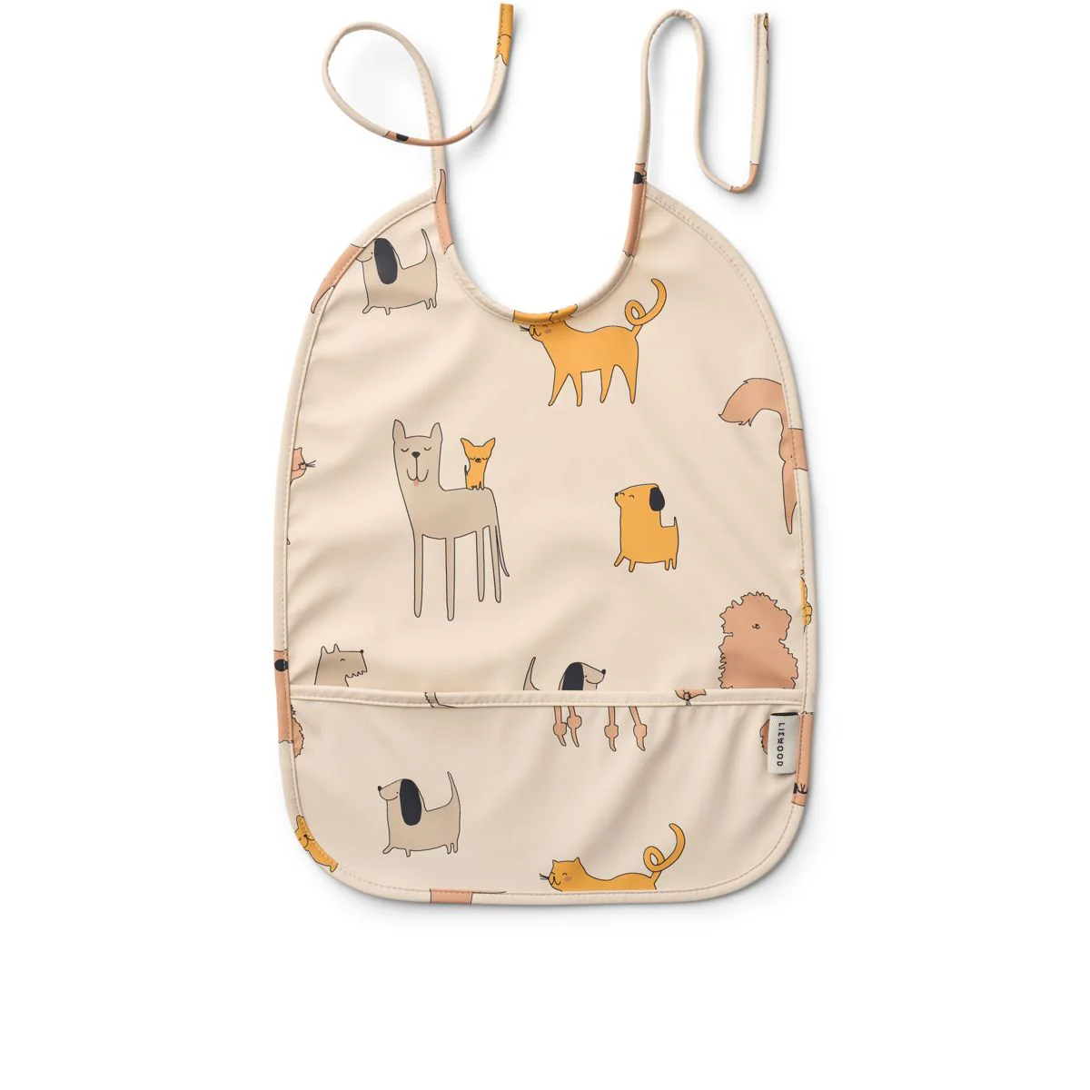 Lai Bib - Cats and Dogs / Sandy