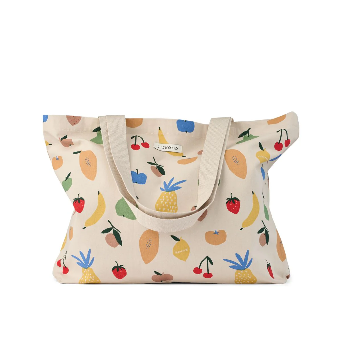 Large Tote Bag - Fruit / Sandy
