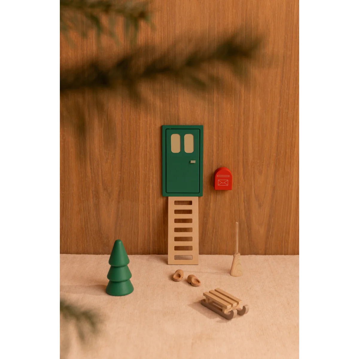 Lena Elf Door - Garden green multi mix - Image 2