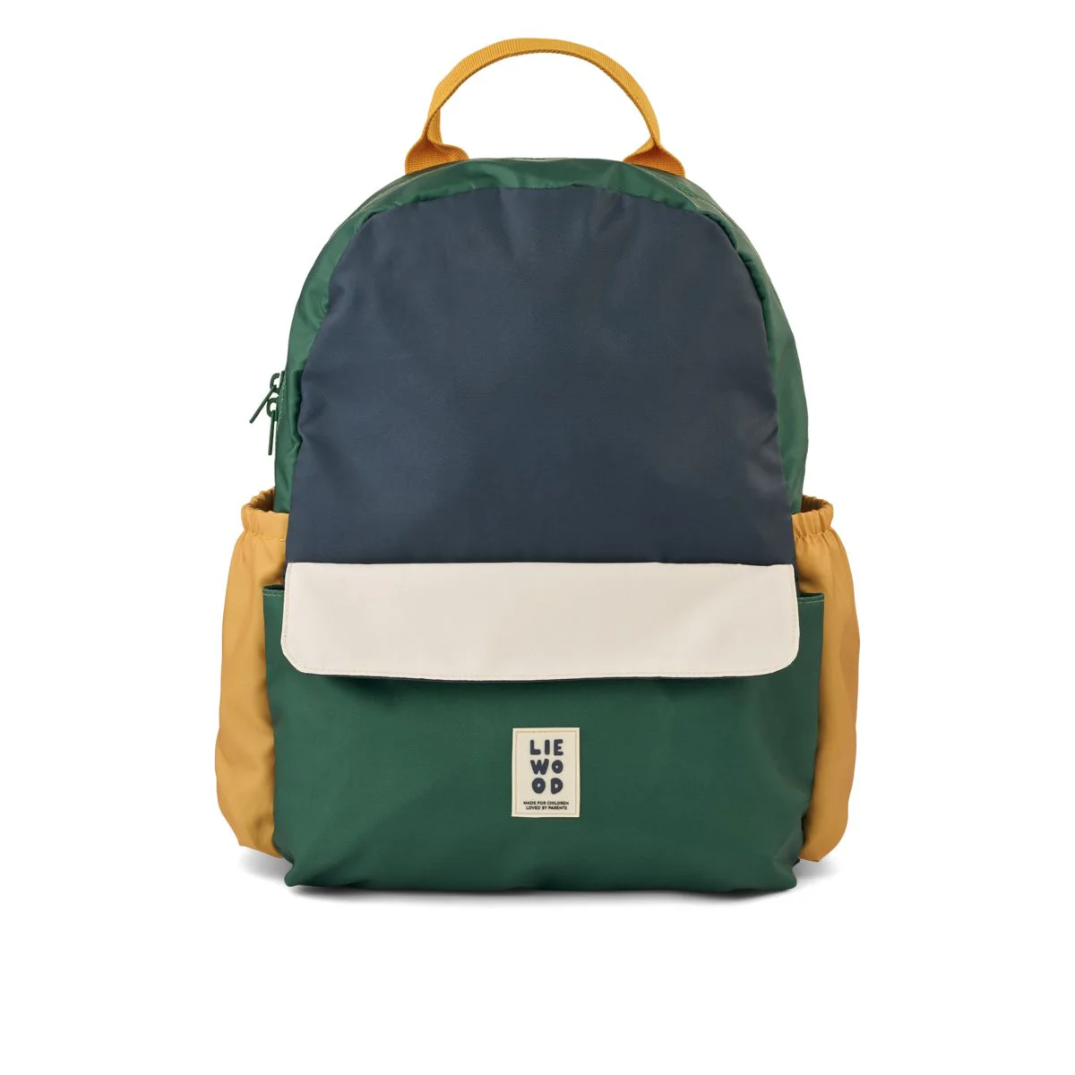 Lennon School Backpack - Garden green multi mix