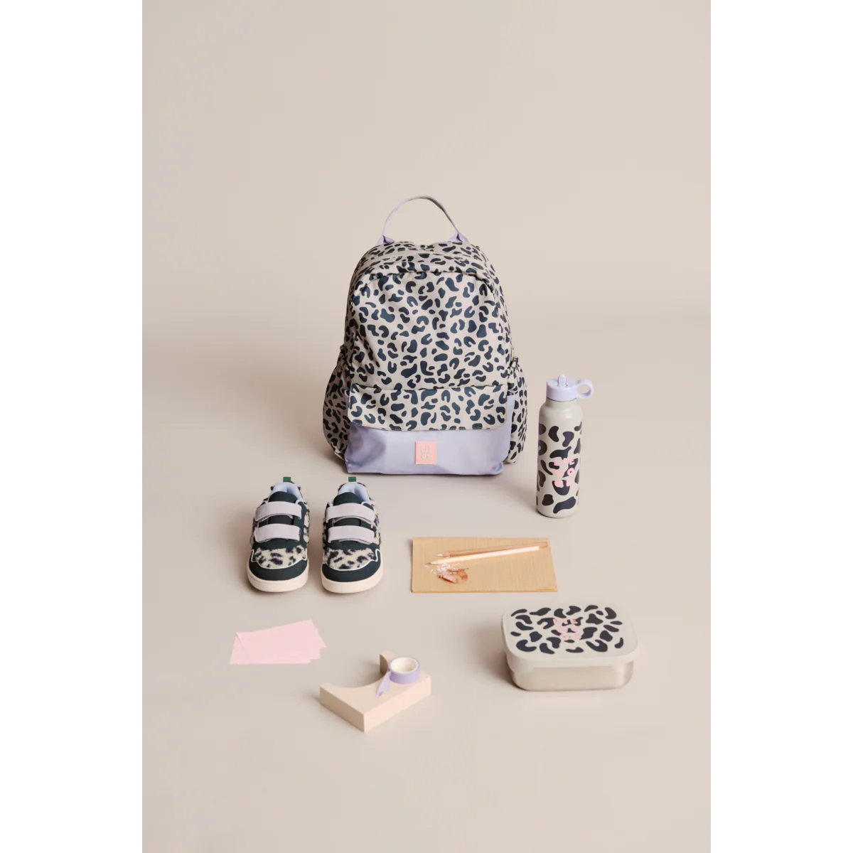 Lennon School Backpack - Mega leo mist mix - Image 4