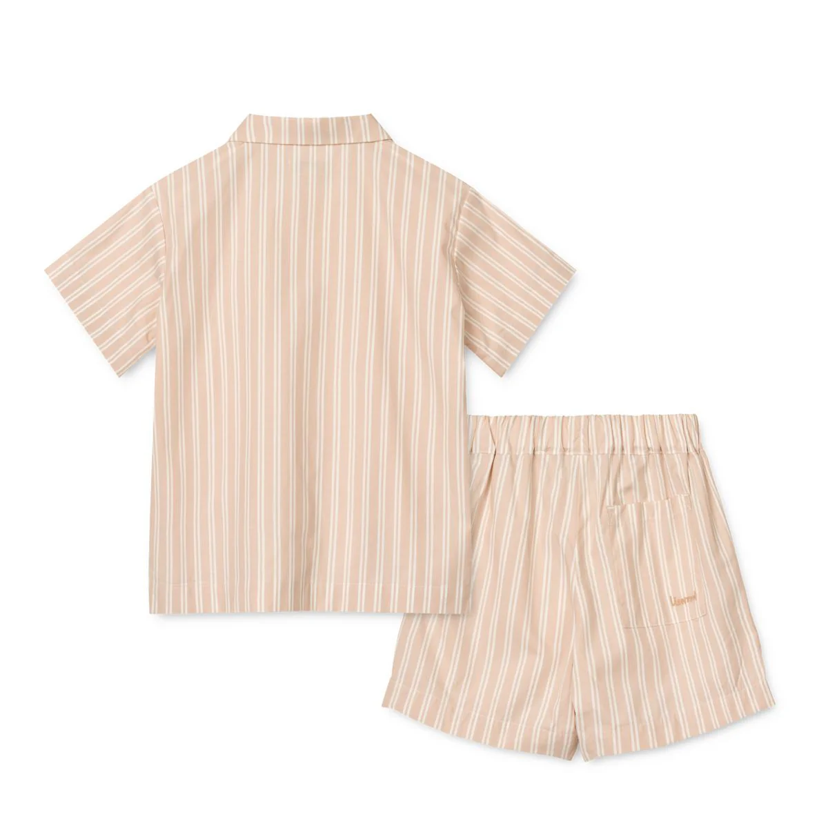 Leona Stripe Set - Y/D stripe Sorbet rose / Creme de la creme - Image 2
