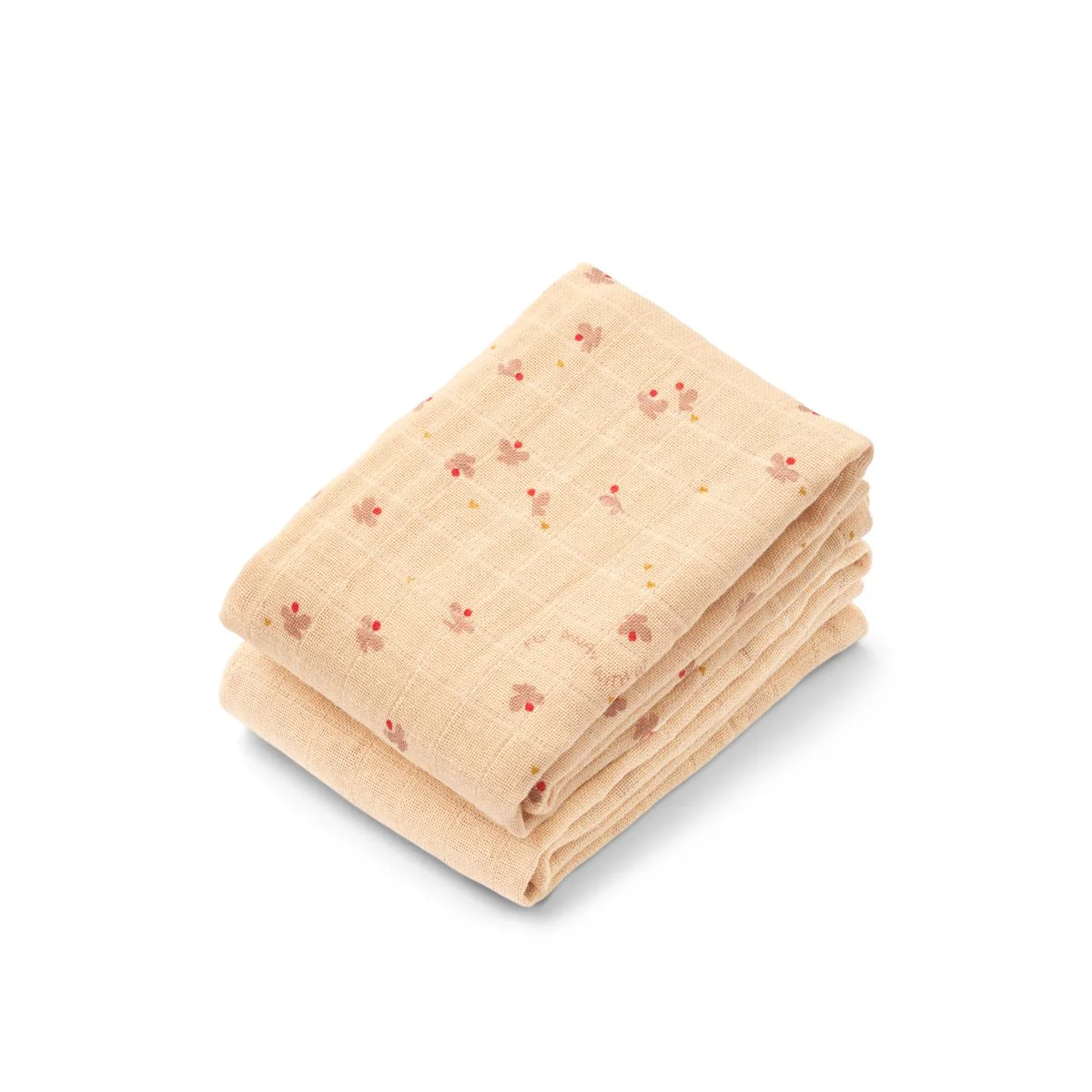 LEWIS Muslin Cloth 2-Pack - Mini butterfly / Apple blossom mix