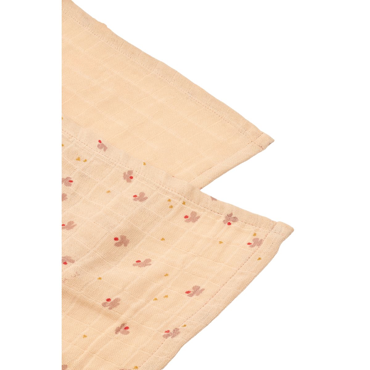 LEWIS Muslin Cloth 2-Pack - Mini butterfly / Apple blossom mix - Image 2