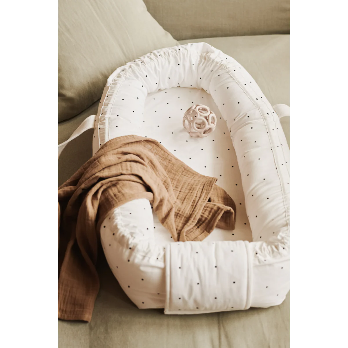 Lewis Muslin Cloth 3-pack - Sandy mix - Image 3
