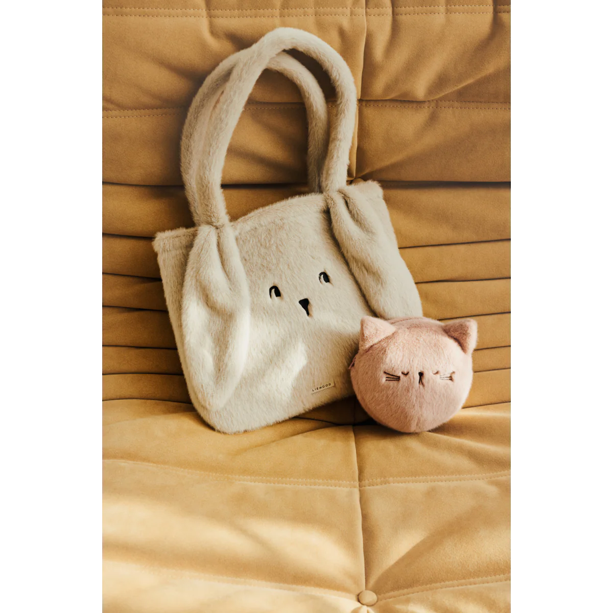 LEXI Plush Tote bag - Mist - Image 3