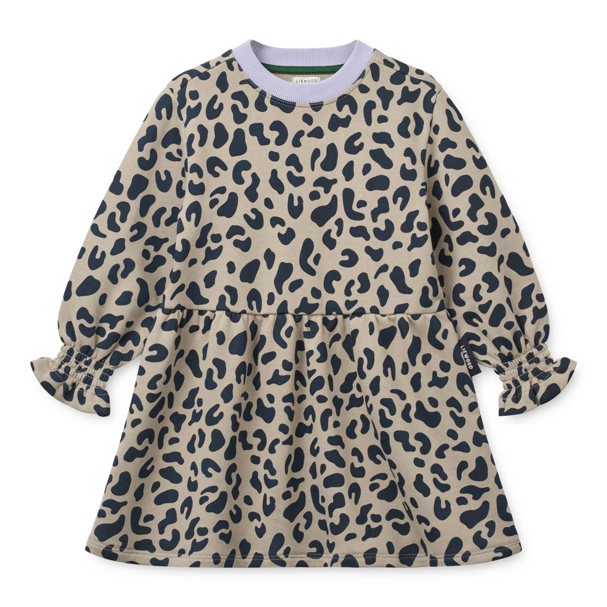 Lia Sweatshirt dress - Leo / Mist