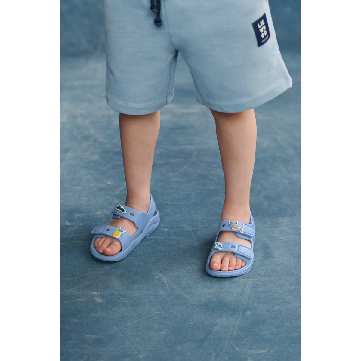 Lilo Sandals with Charms - Beach blue - Image 6