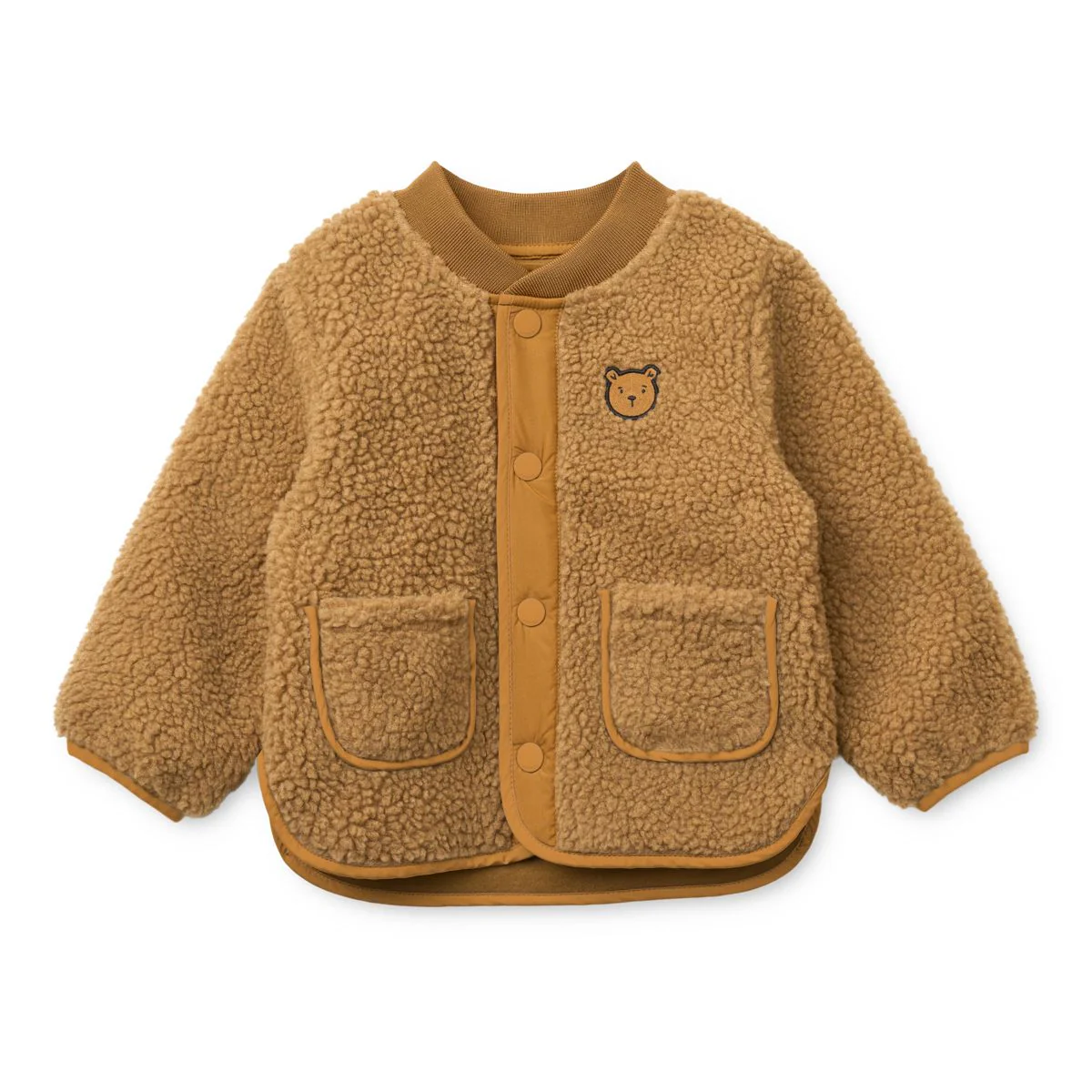 Lora Pile jacket - Golden caramel