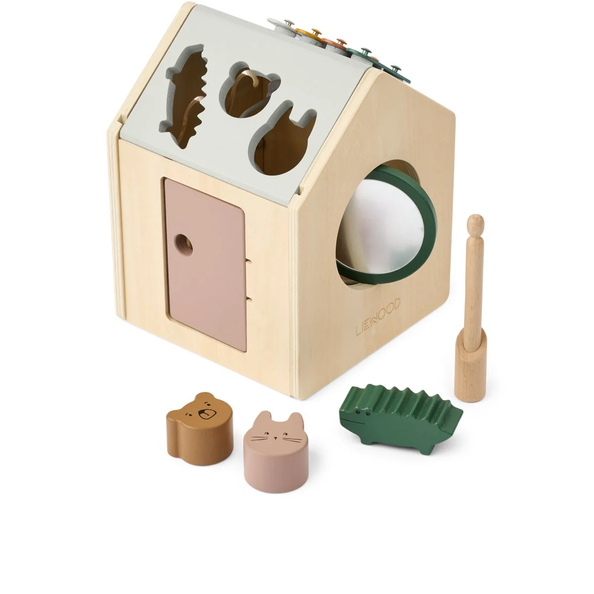 Lucas Activity Cube - Tuscany rose multi mix