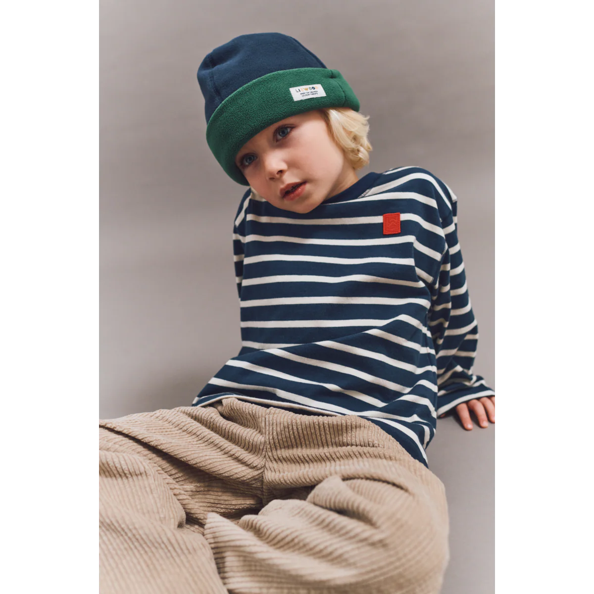 Luciano Fleece Beanie - Classic navy - Image 3