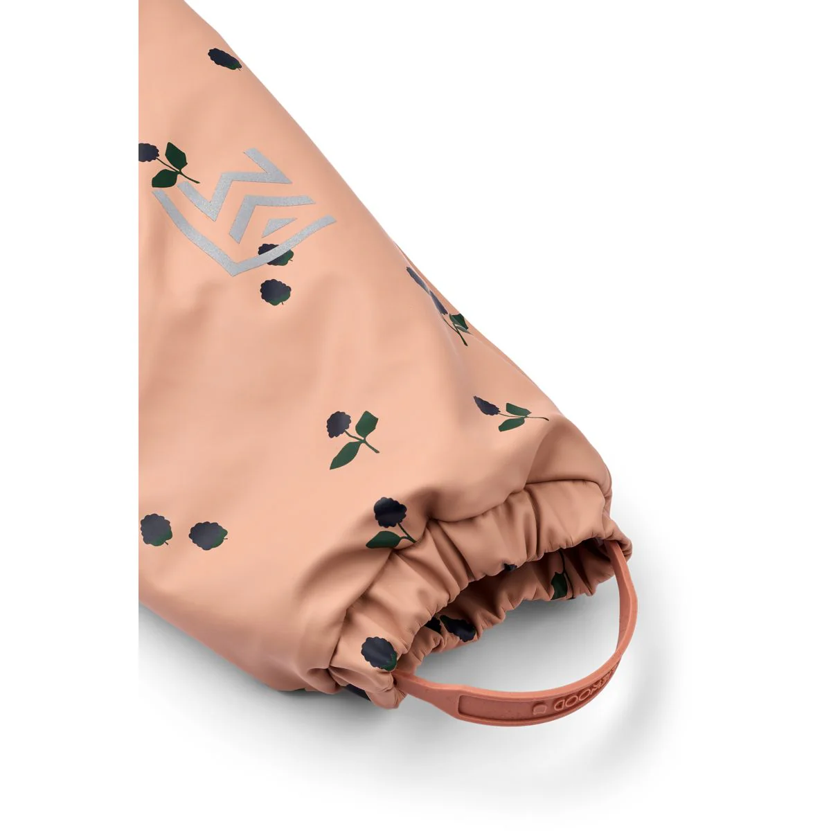 Maddy PU Rainsuit - Berry / Pale tuscany / Embroidery - Image 5