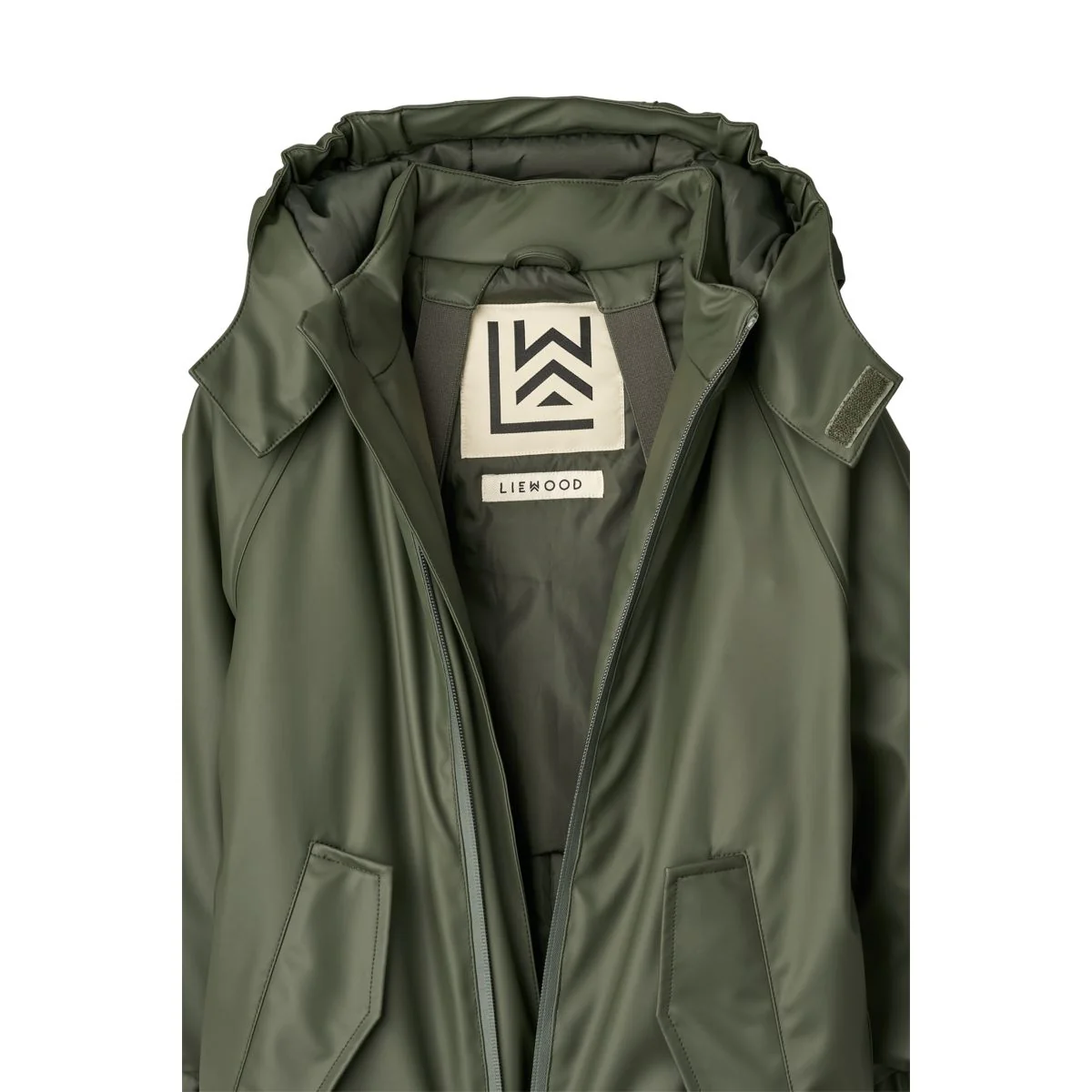 Maddy PU Rainsuit - Hunter green - Image 3