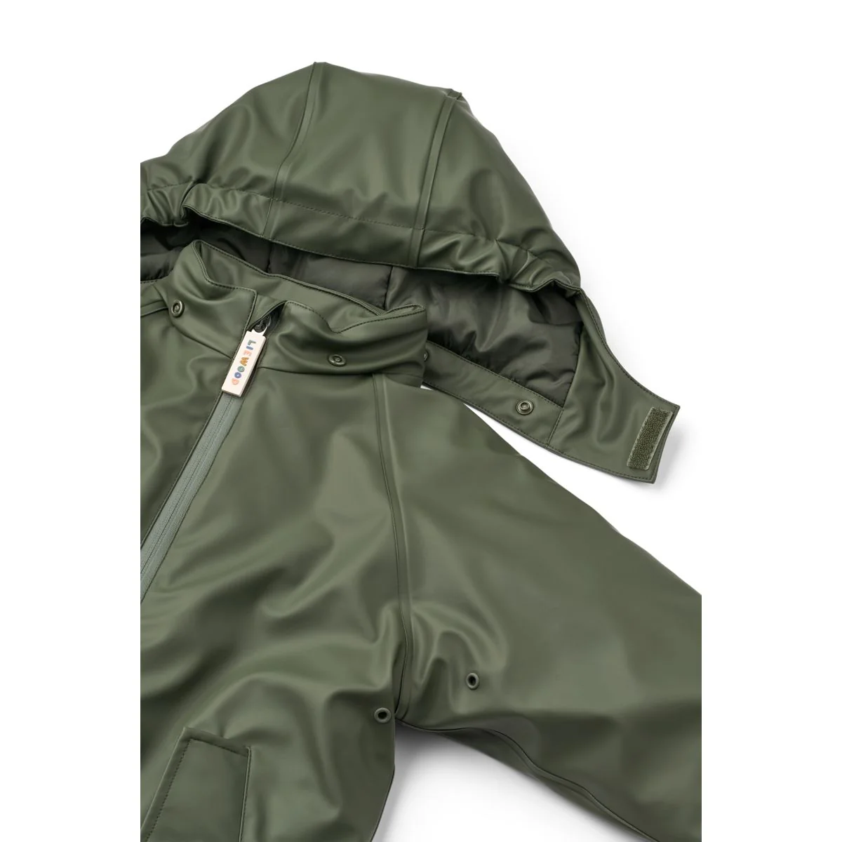 Maddy PU Rainsuit - Hunter green - Image 4