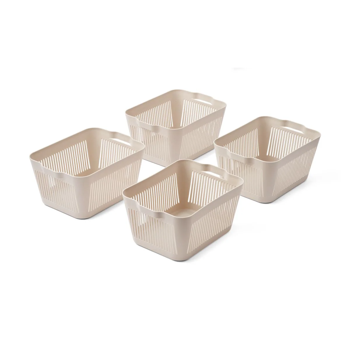 Makeeva Small Basket 4-Pack - Sandy