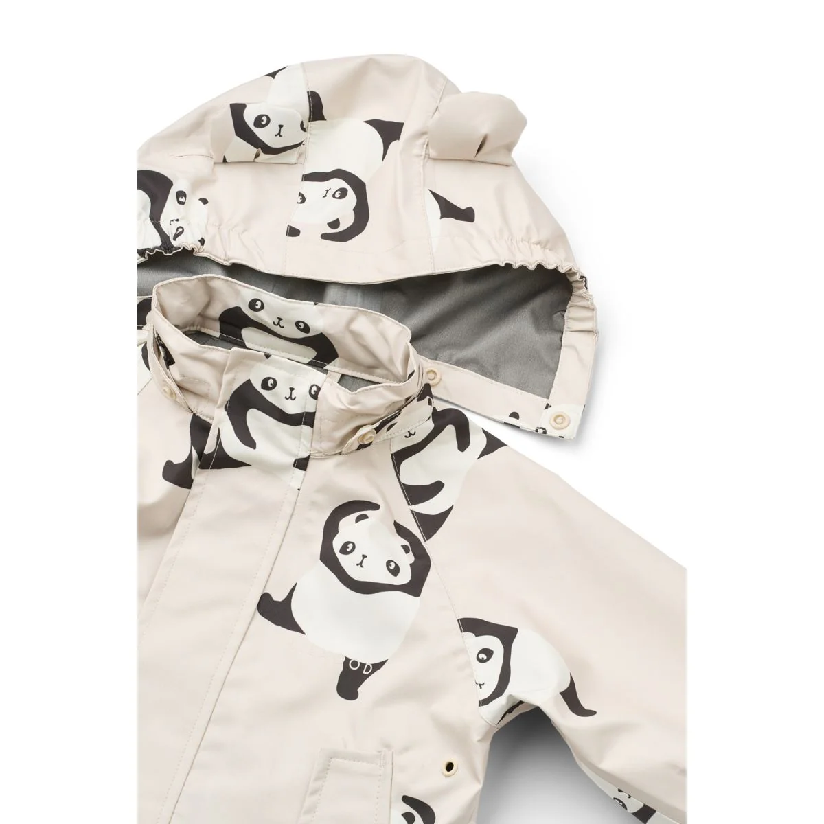 MANU Toddler Rainwear Set - Panda / Sandy - Image 5