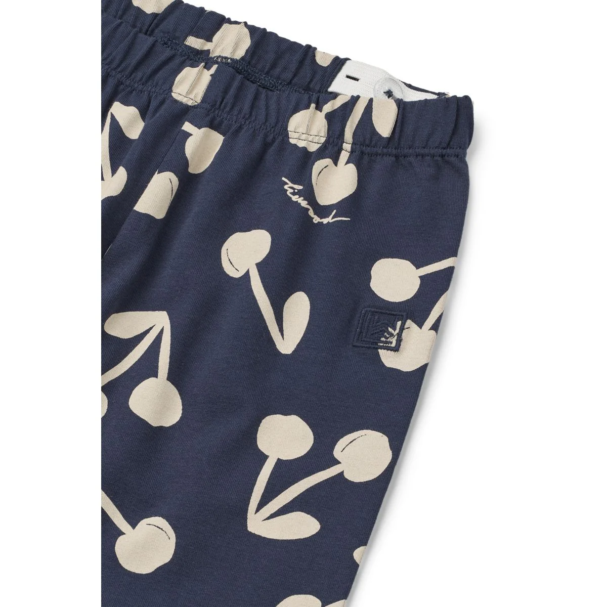 Marie Leggings - Cherry blossom / Classic navy - Image 2