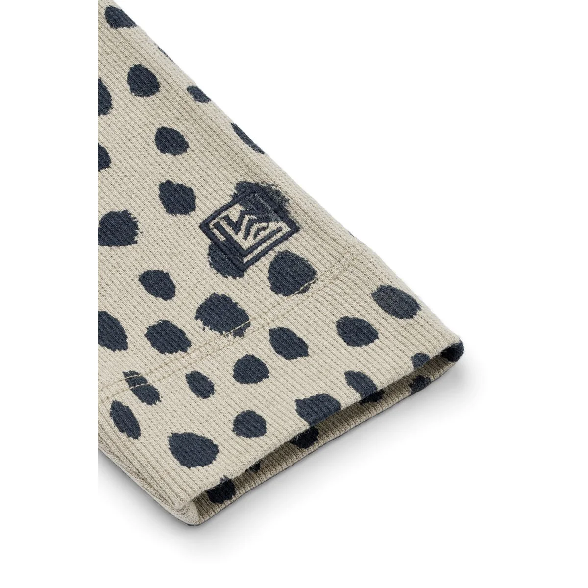 Marien printed rib leggings - Leo spots / Mist - Image 2