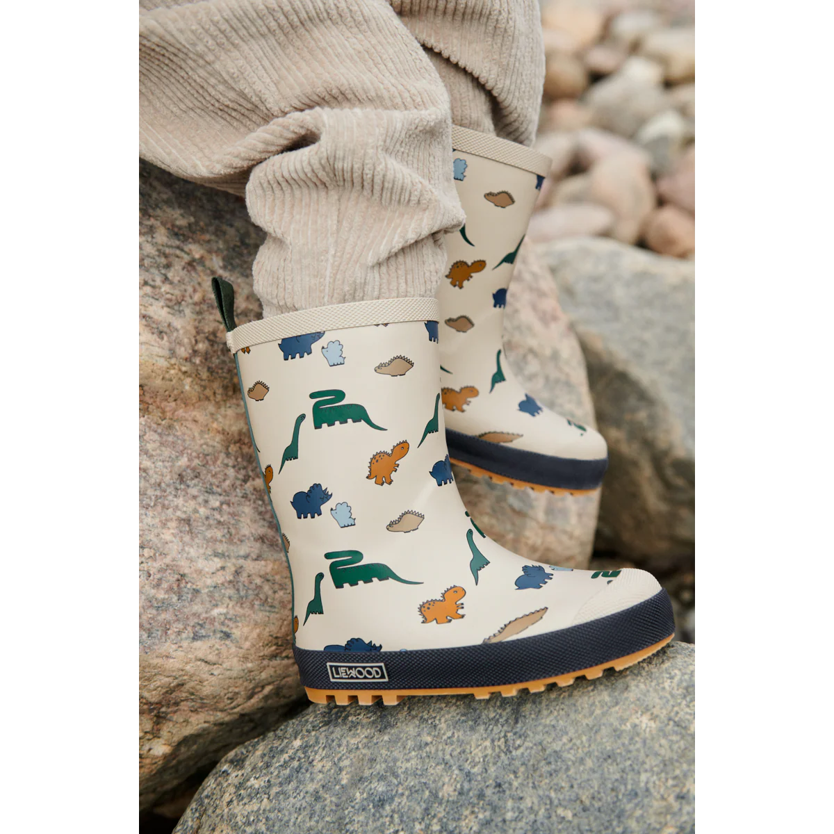 Mason Thermo Rain boots - Dinosaurs / Mist - Image 7