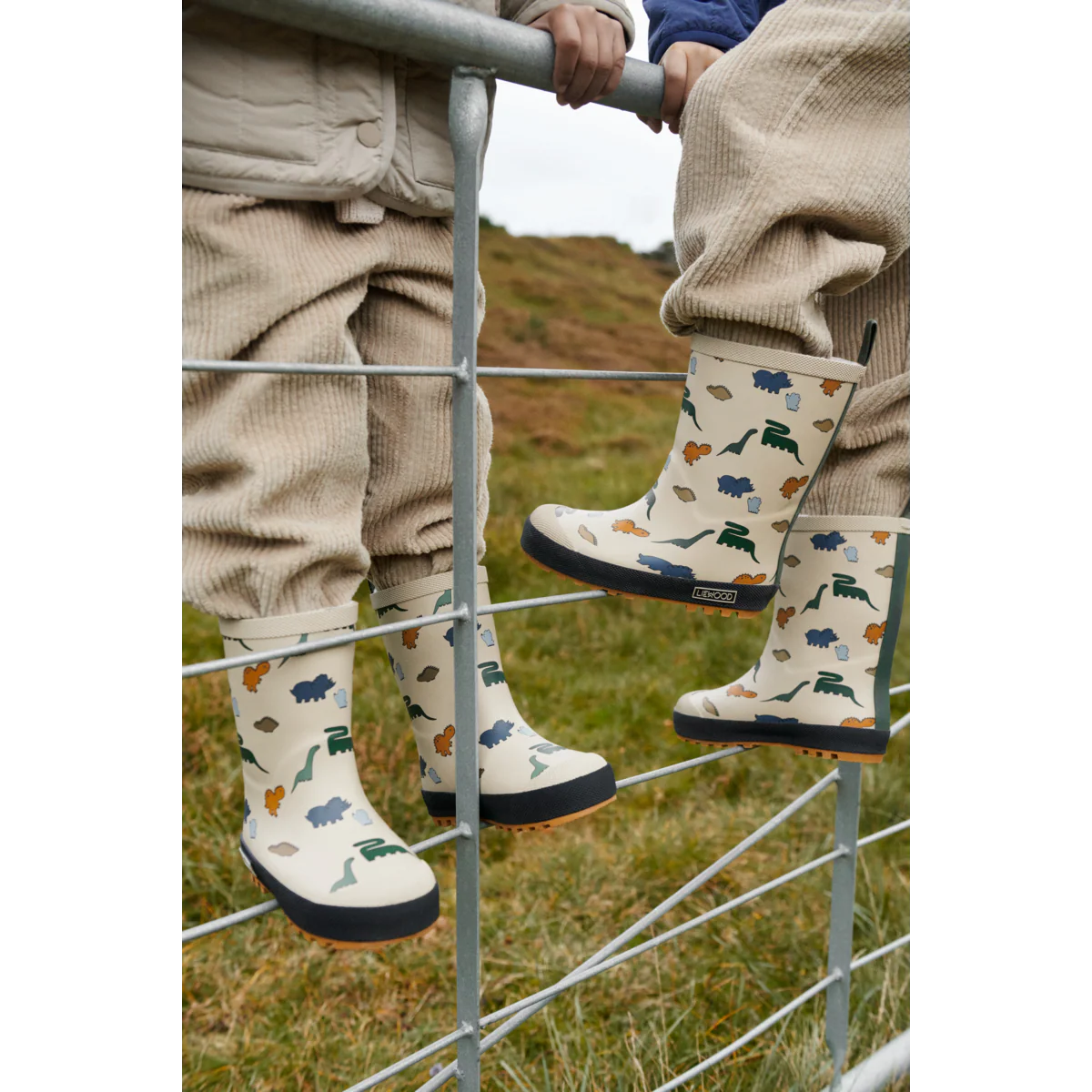 Mason Thermo Rain boots - Dinosaurs / Mist - Image 8