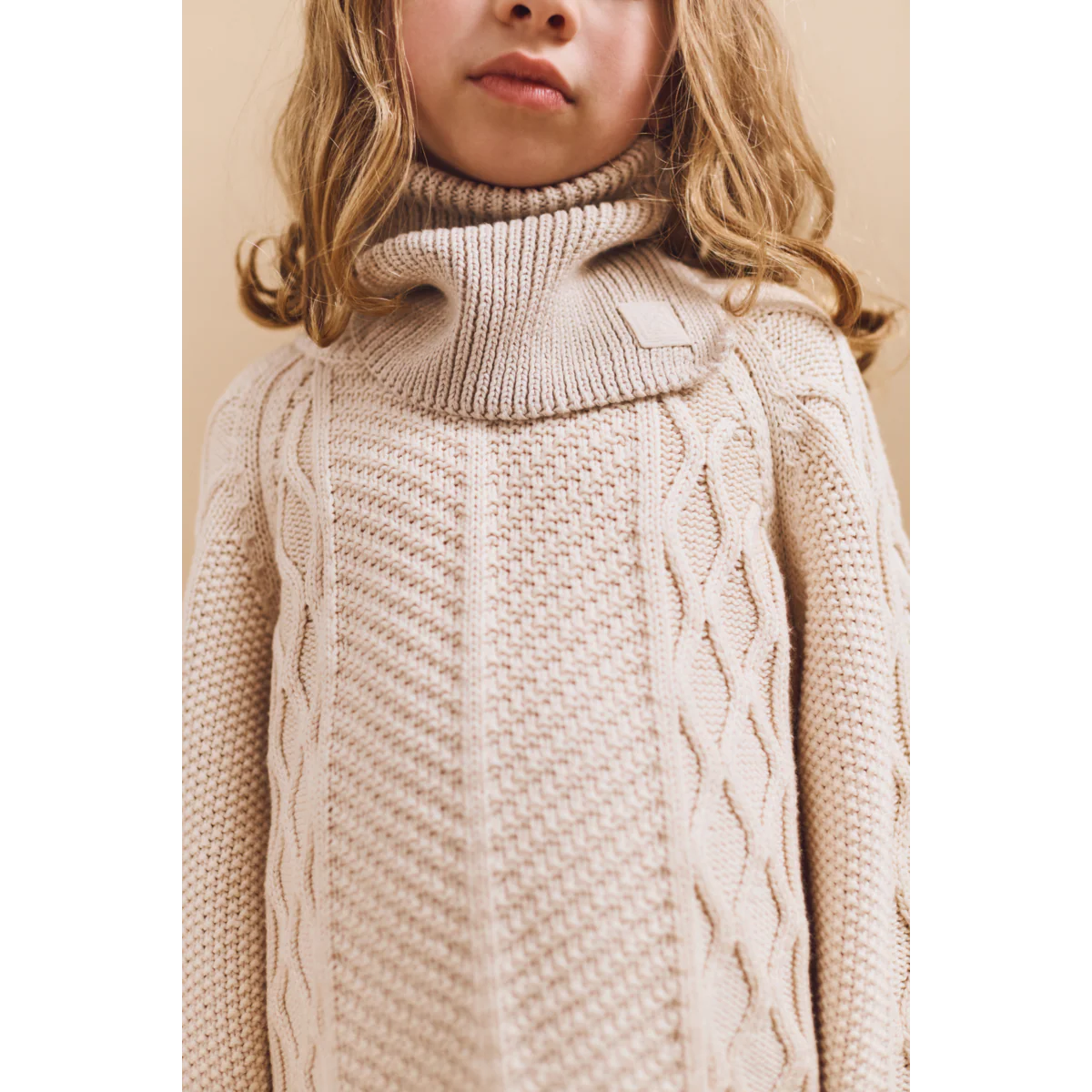 MATHIAS Cotton Neck Warmer - Sandy - Image 2