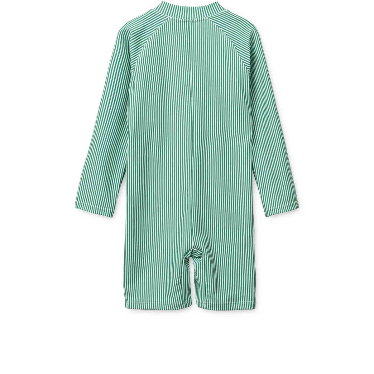 Max Striped long-sleeved Swim Jumpsuit - Bright garden / Creme de la creme - Image 2