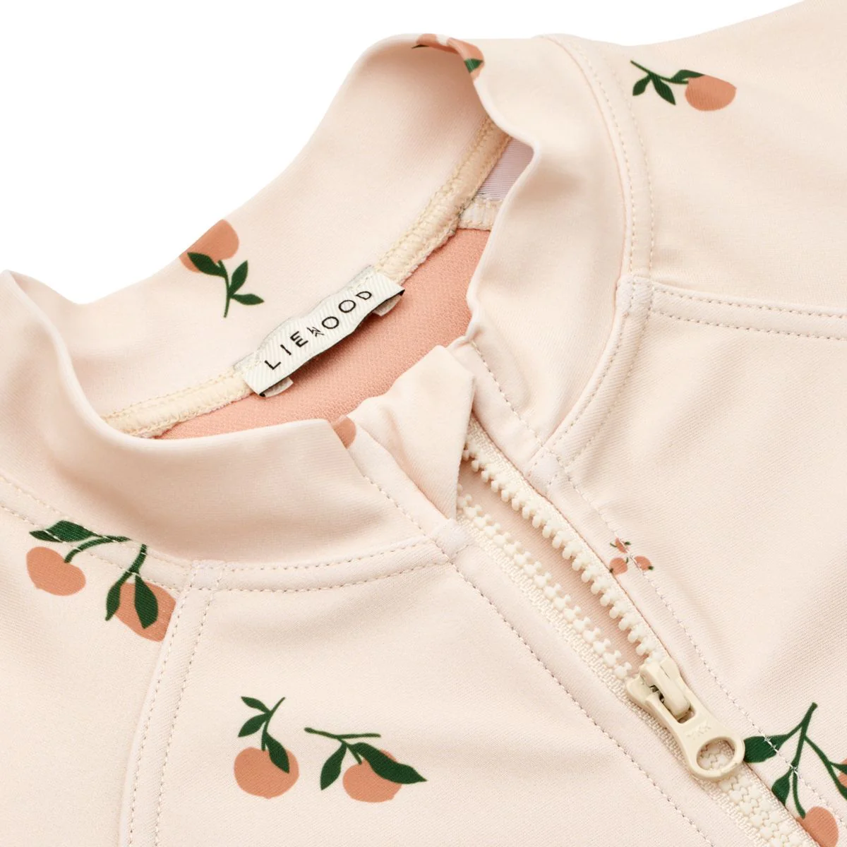 Max short-sleeved swim jumpsuit - Peach / Sea shell - Image 3