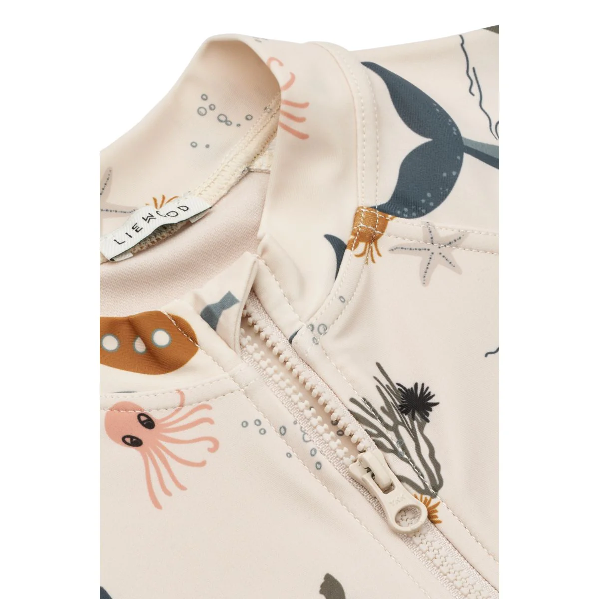 Max short-sleeved swim jumpsuit - Sea creature / Sandy - Image 3