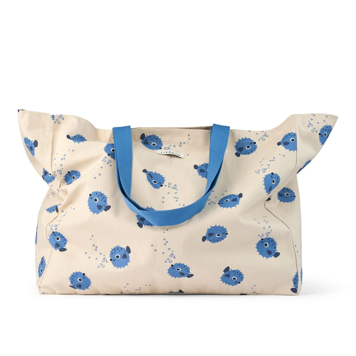 Maxi Tote Bag - Pufferfish / Sandy