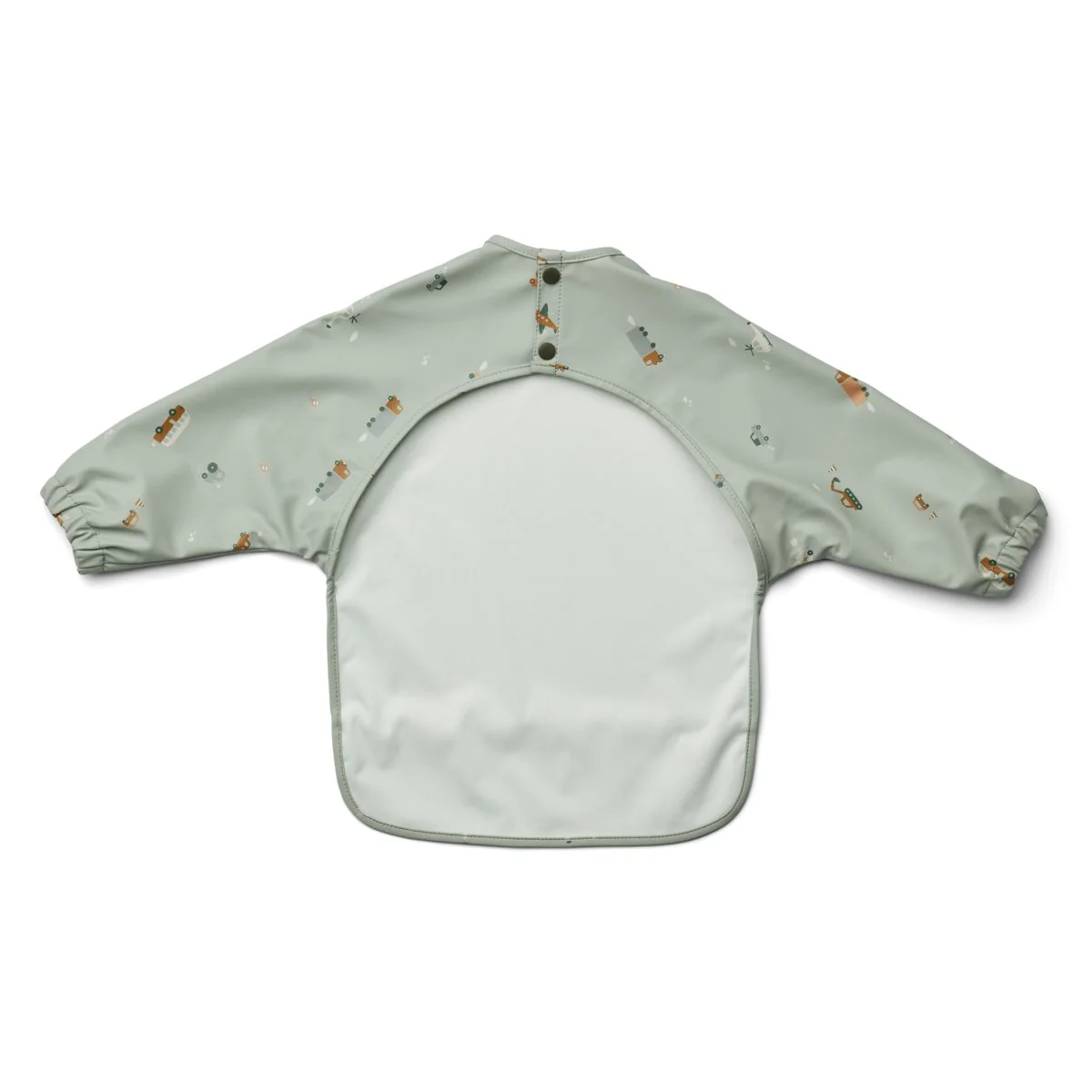 Merle Cape Bib - Vehicles/dove blue mix - Image 2
